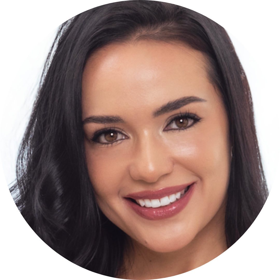 Close up of Dr. Natalie Zaragoza smiling at the camera